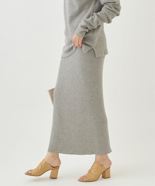 plage（プラージュ）の「YAKコンthermal スカート◆（スカート・レディース・ライトグレー・38/36）」の22枚目の写真