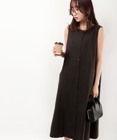 着丈が選べる4サイズ展開]【ZOZOTOWN限定】サステナブルジレワンピース