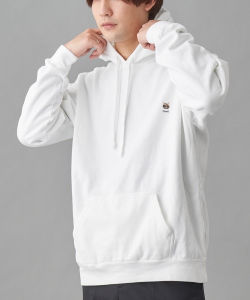 ONE BY ONE embloidery hoody (oo21aw-04)