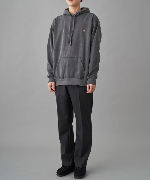 77circa（ナナナナサーカ）の「ONE BY ONE embloidery hoody (oo21aw-04)（パーカー・レディース・チャコールグレー/ホワイト・LARGE/MEDIUM/X-LARGE）」の11枚目の写真