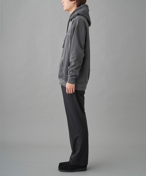 77circa（ナナナナサーカ）の「ONE BY ONE embloidery hoody (oo21aw-04)（パーカー・レディース・チャコールグレー/ホワイト・LARGE/MEDIUM/X-LARGE）」の12枚目の写真