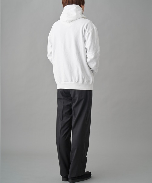 77circa（ナナナナサーカ）の「ONE BY ONE embloidery hoody (oo21aw-04)（パーカー・レディース・チャコールグレー/ホワイト・LARGE/MEDIUM/X-LARGE）」の8枚目の写真