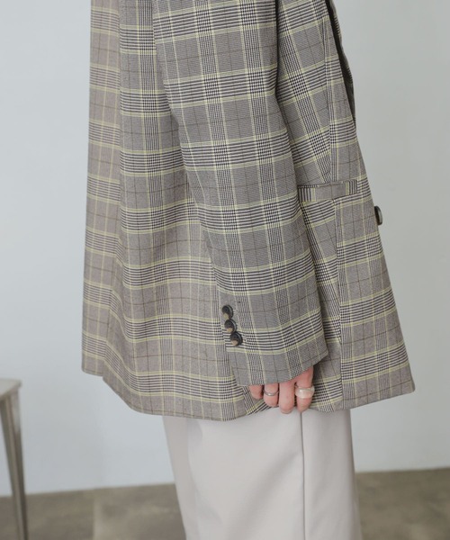 SENSE OF PLACE by URBAN RESEARCH（センスオブプレイスバイアーバンリサーチ）の「チェックテーラードジャケット（テーラードジャケット・レディース・チェック・ONE）」の15枚目の写真