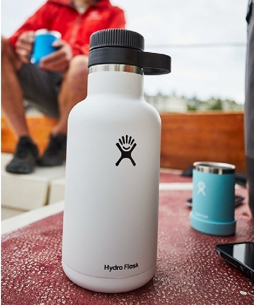 HYDRO FLASK 64 oz Growler WHITE