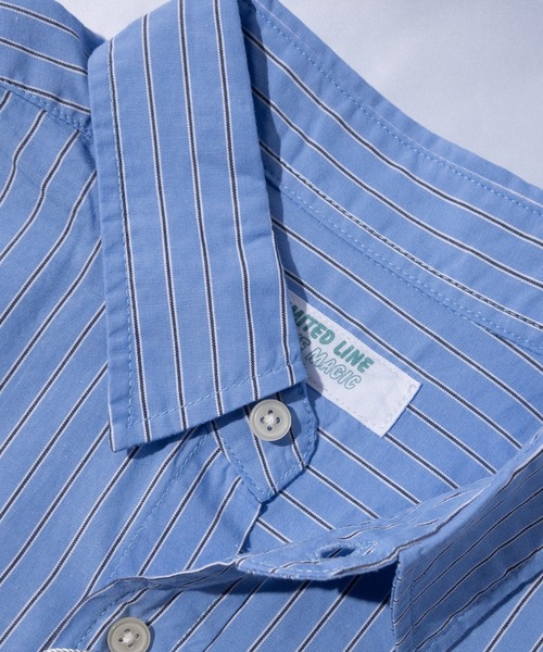 Limited Line Naive Magic(リミテッドラインナイーブマジック)の「【a】〔PETTYWOLF〕ブロード ワンポイント刺繍 オーバーサイズシャツ 長袖(シャツ/ブラウス・メンズ・ホワイト/その他1/その他2/ブラック系その他/グリーン系その他/ブルー系その他/グリーン系その他2/ブルー系その他2/グリーン/ホワイト系その他/マルチ/ネイビー/オレンジ/サックスブルー/ブルー系その他3/ホワイト系その他2・MEDIUM/LARGE/X-LARGE)」の22枚目の写真