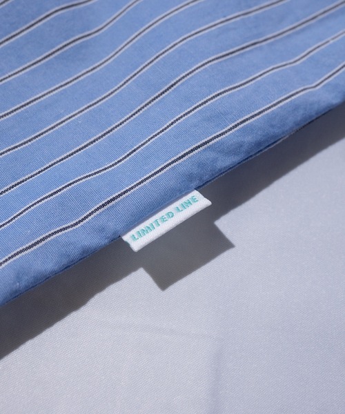 Limited Line Naive Magic(リミテッドラインナイーブマジック)の「【a】〔PETTYWOLF〕ブロード ワンポイント刺繍 オーバーサイズシャツ 長袖(シャツ/ブラウス・メンズ・ホワイト/その他1/その他2/ブラック系その他/グリーン系その他/ブルー系その他/グリーン系その他2/ブルー系その他2/グリーン/ホワイト系その他/マルチ/ネイビー/オレンジ/サックスブルー/ブルー系その他3/ホワイト系その他2・MEDIUM/LARGE/X-LARGE)」の20枚目の写真