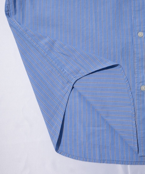 Limited Line Naive Magic(リミテッドラインナイーブマジック)の「【a】〔PETTYWOLF〕ブロード ワンポイント刺繍 オーバーサイズシャツ 長袖(シャツ/ブラウス・メンズ・ホワイト/その他1/その他2/ブラック系その他/グリーン系その他/ブルー系その他/グリーン系その他2/ブルー系その他2/グリーン/ホワイト系その他/マルチ/ネイビー/オレンジ/サックスブルー/ブルー系その他3/ホワイト系その他2・MEDIUM/LARGE/X-LARGE)」の19枚目の写真