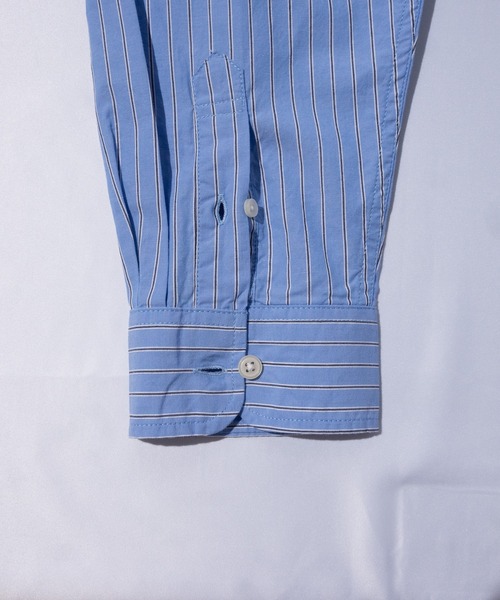 Limited Line Naive Magic(リミテッドラインナイーブマジック)の「【a】〔PETTYWOLF〕ブロード ワンポイント刺繍 オーバーサイズシャツ 長袖(シャツ/ブラウス・メンズ・ホワイト/その他1/その他2/ブラック系その他/グリーン系その他/ブルー系その他/グリーン系その他2/ブルー系その他2/グリーン/ホワイト系その他/マルチ/ネイビー/オレンジ/サックスブルー/ブルー系その他3/ホワイト系その他2・MEDIUM/LARGE/X-LARGE)」の18枚目の写真