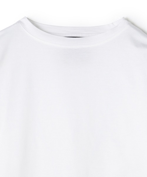 N.O.R.C（ノーク）の「シルケットロンT（Tシャツ/カットソー・レディース・ホワイト/ブラック・S/M）」の8枚目の写真