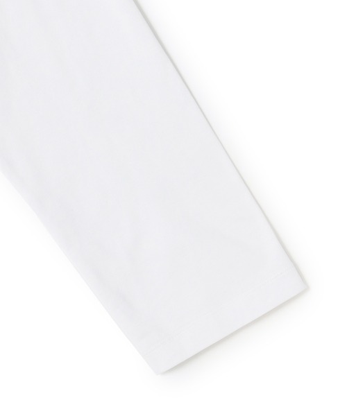 N.O.R.C（ノーク）の「シルケットロンT（Tシャツ/カットソー・レディース・ホワイト/ブラック・S/M）」の9枚目の写真