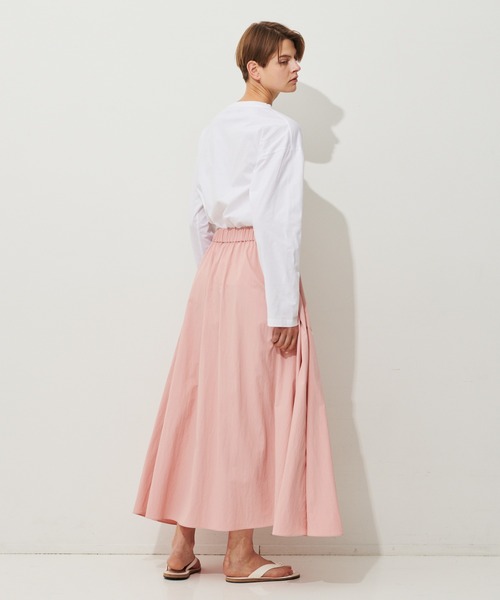 N.O.R.C（ノーク）の「シルケットロンT（Tシャツ/カットソー・レディース・ホワイト/ブラック・S/M）」の4枚目の写真