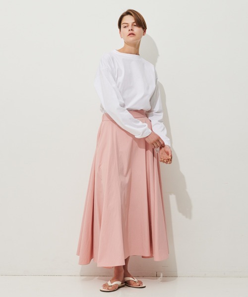 N.O.R.C（ノーク）の「シルケットロンT（Tシャツ/カットソー・レディース・ホワイト/ブラック・S/M）」の3枚目の写真