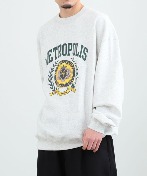 BeAMS DOT（ビームスドット）の「【WEB限定】BeAMS DOT / カレッジスウェットシャツ（スウェット・メンズ・ネイビー/グレー・MEDIUM/LARGE）」の16枚目の写真