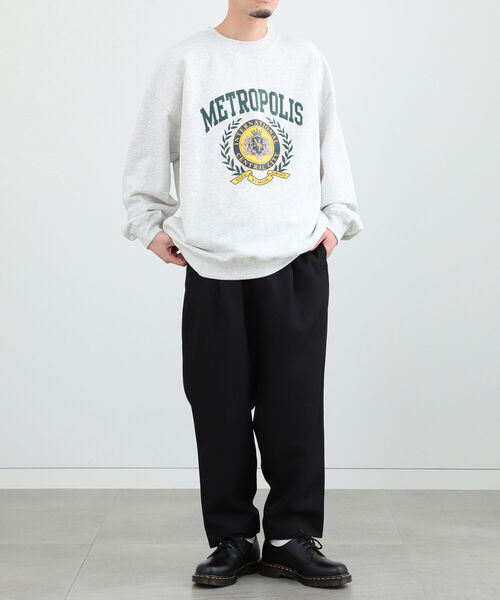 BeAMS DOT（ビームスドット）の「【WEB限定】BeAMS DOT / カレッジスウェットシャツ（スウェット・メンズ・ネイビー/グレー・MEDIUM/LARGE）」の17枚目の写真