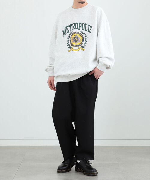 BeAMS DOT（ビームスドット）の「【WEB限定】BeAMS DOT / カレッジスウェットシャツ（スウェット・メンズ・ネイビー/グレー・MEDIUM/LARGE）」の18枚目の写真