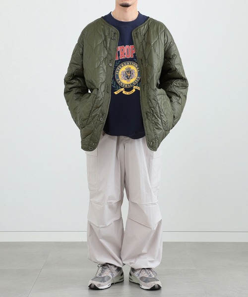 BeAMS DOT（ビームスドット）の「【WEB限定】BeAMS DOT / カレッジスウェットシャツ（スウェット・メンズ・ネイビー/グレー・MEDIUM/LARGE）」の10枚目の写真
