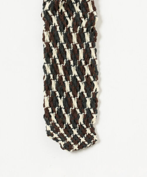 maturely（マチュアリー）の「maturely / Coler Combi Socks（ソックス/靴下・レディース・ホワイト/ナチュラル・ONE SIZE）」の6枚目の写真