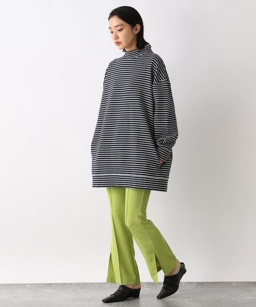 JEANASIS(ジーナシス)の「サイドスリットフレアカラーパンツ/261901(その他パンツ・レディース・ブラック/オレンジ/ブルー/グリーン/ブラウン/ピンク/アイボリー・SMALL/MEDIUM/LARGE)」の8枚目の写真