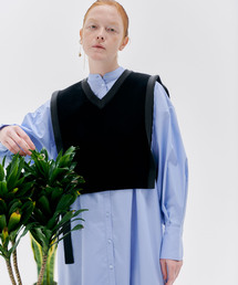 SENSE OF PLACE by URBAN RESEARCH | バイカラーニットベスト(ベスト)