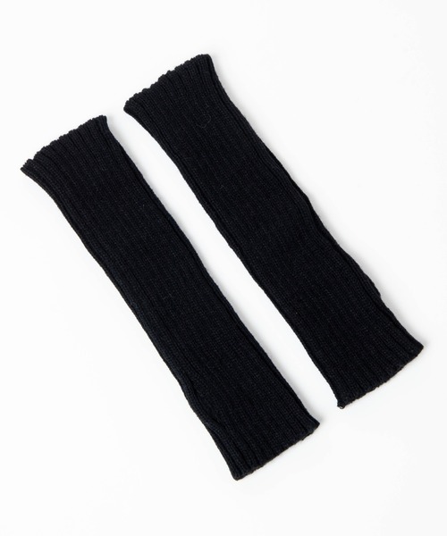 WEGO（ウィゴー）の「WEGO/リブアームウォーマー（アームカバー・レディース・ブラック/ホワイト・FREE）」の4枚目の写真