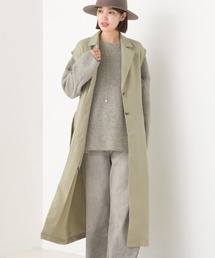 OMNES | 綾織ロングトレンチジレ(ベスト)