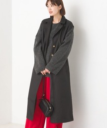 OMNES | 綾織ロングトレンチジレ(ベスト)