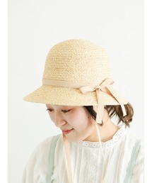 Samansa Mos2 | リボンテープ付ブレードハット(ハット)