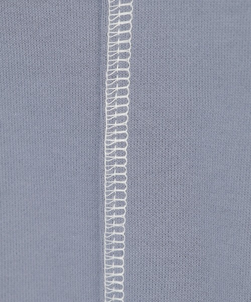 LBC(エルビーシー)の「バイオ加工配色ステッチプルオーバー(Tシャツ/カットソー・レディース・チャコールグレー/オフホワイト/ライム・M)」の18枚目の写真