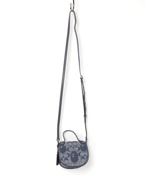 A BATHING APE（アベイシングエイプ）の「BAPE X COACH MINI TOP HANDLE SADDLE L（ショルダー