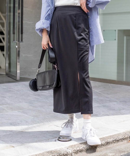 Wego ポンチスリットロングスカート スカート Wego ウィゴー のファッション通販 Zozotown