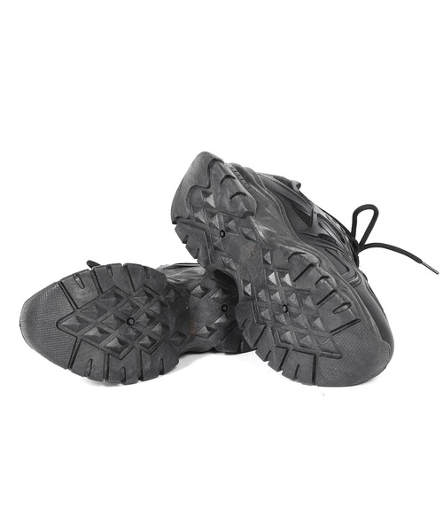 Figments（フィグメンツ）の「プラットフォームスニーカー（スニーカー・レディース・ブラック/オフホワイト・SMALL/MEDIUM）」の12枚目の写真