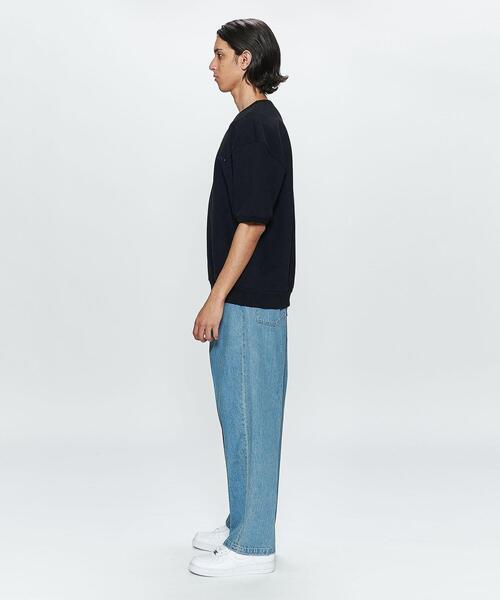 FUTUR(フューチャー)の「<FUTUR> SRT SLV SWEAT CREW NECK/スウェット(Tシャツ/カットソー・メンズ・ブラック・M/L/XL)」の3枚目の写真