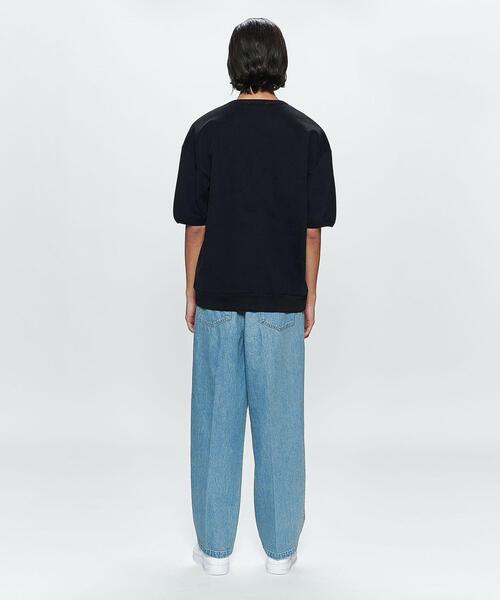 FUTUR(フューチャー)の「<FUTUR> SRT SLV SWEAT CREW NECK/スウェット(Tシャツ/カットソー・メンズ・ブラック・M/L/XL)」の4枚目の写真
