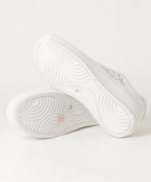 Kappa（カッパ）の「Kappa(カッパ)Action PU Court Shoes（スニーカー・メンズ・ホワイト/ブラック・26/27/28/25.5/26.5/27.5）」の4枚目の写真