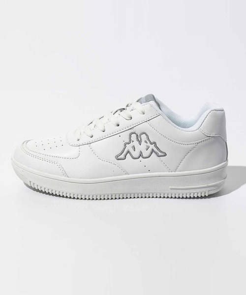 Kappa（カッパ）の「Kappa(カッパ)Action PU Court Shoes（スニーカー・メンズ・ホワイト/ブラック・26/27/28/25.5/26.5/27.5）」の5枚目の写真
