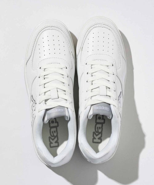 Kappa（カッパ）の「Kappa(カッパ)Action PU Court Shoes（スニーカー・メンズ・ホワイト/ブラック・26/27/28/25.5/26.5/27.5）」の8枚目の写真