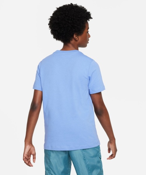 NIKE（ナイキ）の「ナイキ スポーツウェア ジュニア Tシャツ / Nike Sportswear Big Kids' T-Shirt<XS-XL 展開>（Tシャツ/カットソー・キッズ・ブラック/ブルー系その他2/グレー系その他/グレイッシュブルー/ブルー系その他/エメラルド/グリーン系その他/ホワイト・S/M/L/XL/XS/130/160/140/150/170）」の19枚目の写真