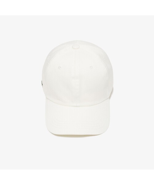 LACOSTE（ラコステ）の「プレーンカーブドバイザーキャップ（キャップ・メンズ・ブラック/ベージュ/ネイビー/オフホワイト・FREE）」の12枚目の写真