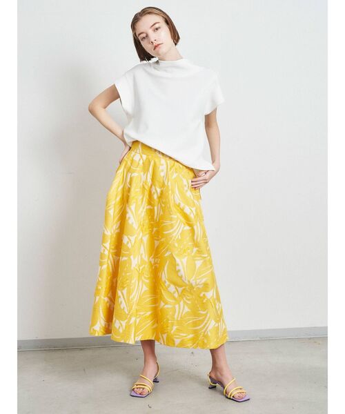 ELENDEEK（エレンディーク）の「オフネックカットソー（Tシャツ/カットソー・レディース・オフホワイト/ブラック/グリーン/ピンク・FREE）」の14枚目の写真