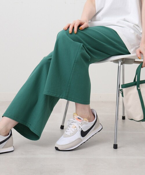 DRESKIP（ドレスキップ）の「◆洗えるのびーるワンドパンツ（その他パンツ・レディース・ライトグレー/ダークグリーン/ネイビー/サンドベージュ・03/04/02）」の3枚目の写真