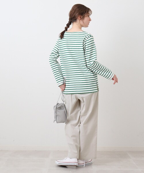 DRESKIP（ドレスキップ）の「◆洗えるのびーるワンドパンツ（その他パンツ・レディース・ライトグレー/ダークグリーン/ネイビー/サンドベージュ・03/04/02）」の16枚目の写真