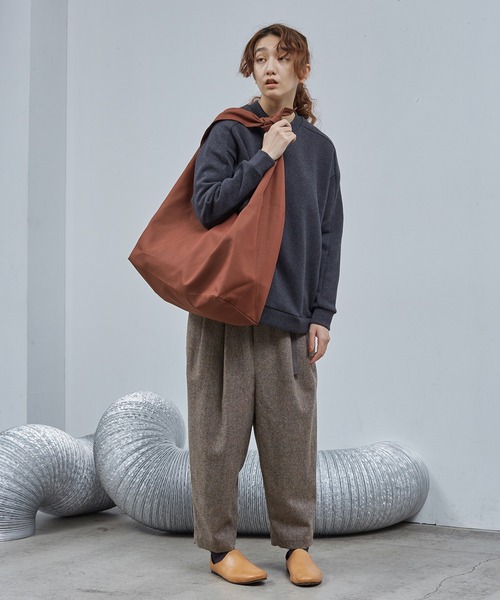 Dulcamara（ドゥルカマラ）の「よそいきトートBAG（トートバッグ・メンズ・バーガンディー/チャコール/ブラック・FREE）」の6枚目の写真