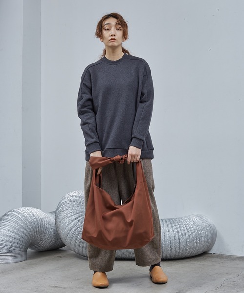 Dulcamara（ドゥルカマラ）の「よそいきトートBAG（トートバッグ・メンズ・バーガンディー/チャコール/ブラック・FREE）」の7枚目の写真