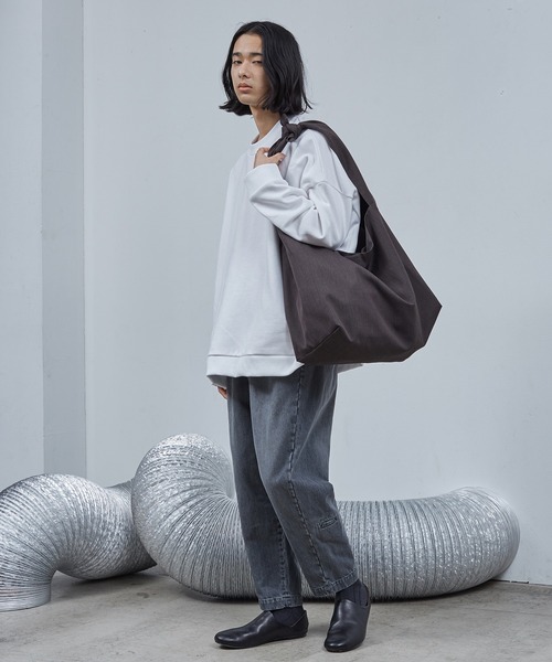 Dulcamara（ドゥルカマラ）の「よそいきトートBAG（トートバッグ・メンズ・バーガンディー/チャコール/ブラック・FREE）」の8枚目の写真