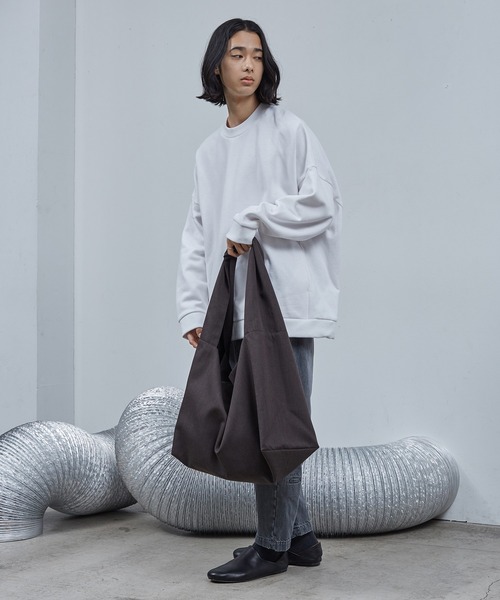 Dulcamara（ドゥルカマラ）の「よそいきトートBAG（トートバッグ・メンズ・バーガンディー/チャコール/ブラック・FREE）」の9枚目の写真