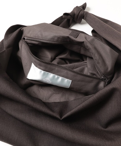 Dulcamara（ドゥルカマラ）の「よそいきトートBAG（トートバッグ・メンズ・バーガンディー/チャコール/ブラック・FREE）」の12枚目の写真