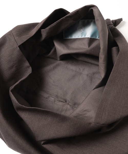 Dulcamara（ドゥルカマラ）の「よそいきトートBAG（トートバッグ・メンズ・バーガンディー/チャコール/ブラック・FREE）」の13枚目の写真