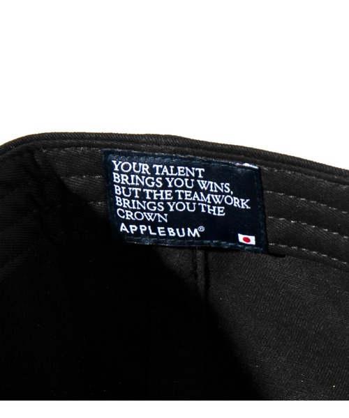 APPLEBUM(アップルバム)の「"Apple B" Flat Visor Cap(キャップ・メンズ・ホワイト/ブラック・FREE)」の18枚目の写真
