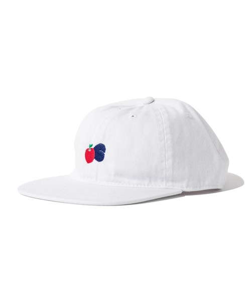 APPLEBUM(アップルバム)の「"Apple B" Flat Visor Cap(キャップ・メンズ・ホワイト/ブラック・FREE)」の3枚目の写真