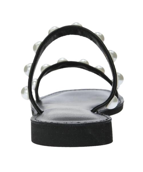 AMERICAN HOLIC（アメリカンホリック）の「フラットステッチパールサンダル（サンダル・レディース・ブラック・S/M/L）」の15枚目の写真